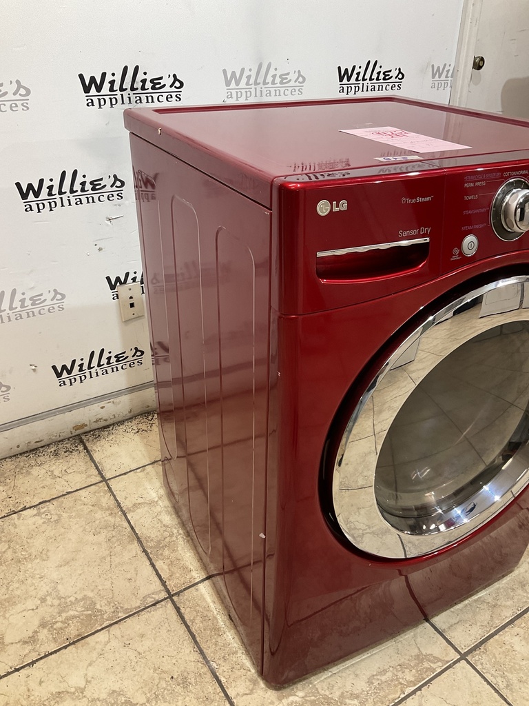Lg Used Natural Gas Dryer 27inches (Red) 