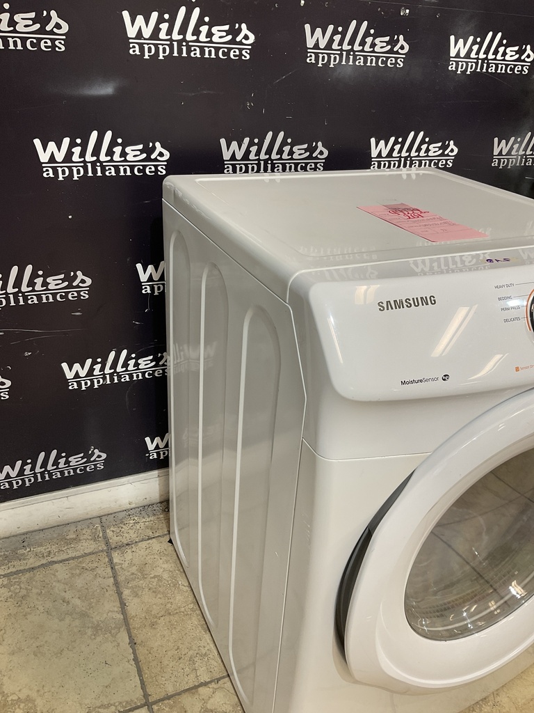 Samsung Used Natural Gas Dryer 27inches (White)  