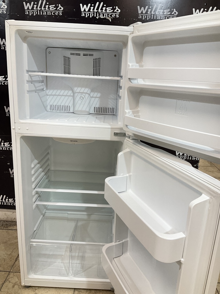 Avanti Used Refrigerator Top and Bottom 24x59 1/2” (White) 