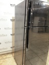 Ge Used Refrigerator Top and Bottom 28x66 1/2” (Black) 