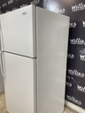 Whirlpool Used Refrigerator Top and Bottom 28x62 (White) 