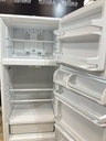 Amana Used Refrigerator Top and Bottom 28x62 1/2” (White) 