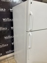 Hotpoint Used Refrigerator Top and Bottom 28x61 1/2” (White) 
