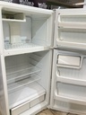 Hotpoint Used Refrigerator Top and Bottom 28x61 1/2” (White) 