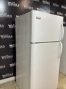 Frigidaire Used Refrigerator Top and Bottom 30x65 1/2” (White)