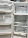 Ge Used Refrigerator Top and Bottom 28x67 (White) 