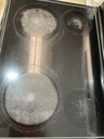 Whirlpool Used Electric Stove 220volts (40/50 AMP) 30inches{3 Prong} (Stainless Steel) 