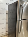 Frigidaire Used Refrigerator Top and Bottom 30x65 1/2” (Stainless Steel) 