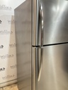Frigidaire Used Refrigerator Top and Bottom 30x68 1/2” (Stainless Steel) 