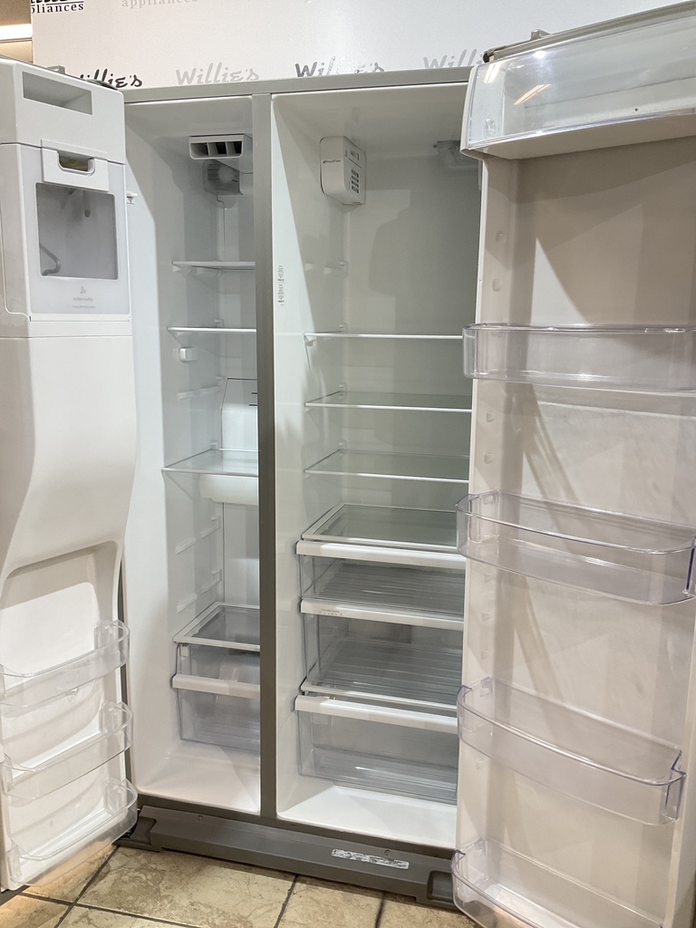 Whirlpool Used Refrigerator Side by Side Counter Depth 36x69 (Stainless Steel) 