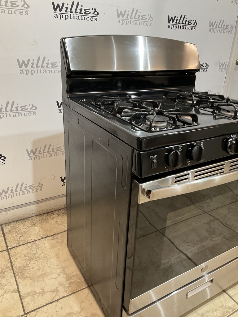 Ge Used Natural Gas Stove 30inches (Stainless Steel) 