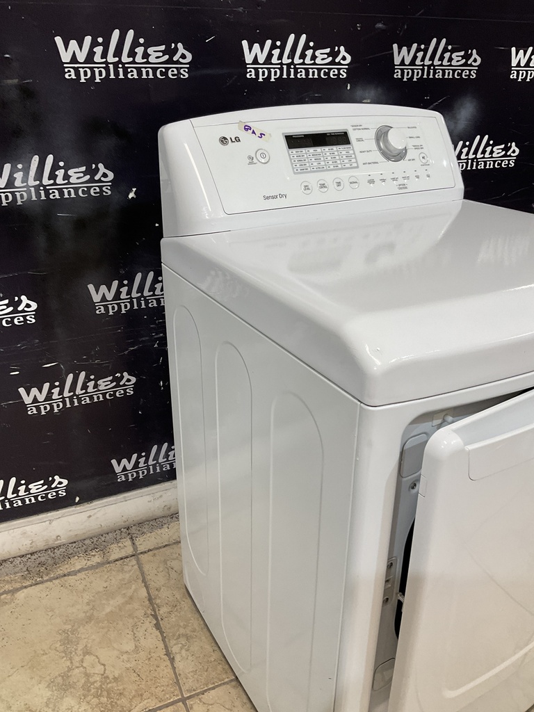 Lg Used Natural Gas Dryer 27inches (White) 