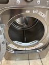 Lg Used Electric Dryer 220volts (30 AMP) 27inches {3 prong} (Grey) 