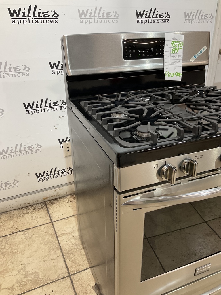 Frigidaire Used Gas Propane Stove 30inches (Stainless Steel) 
