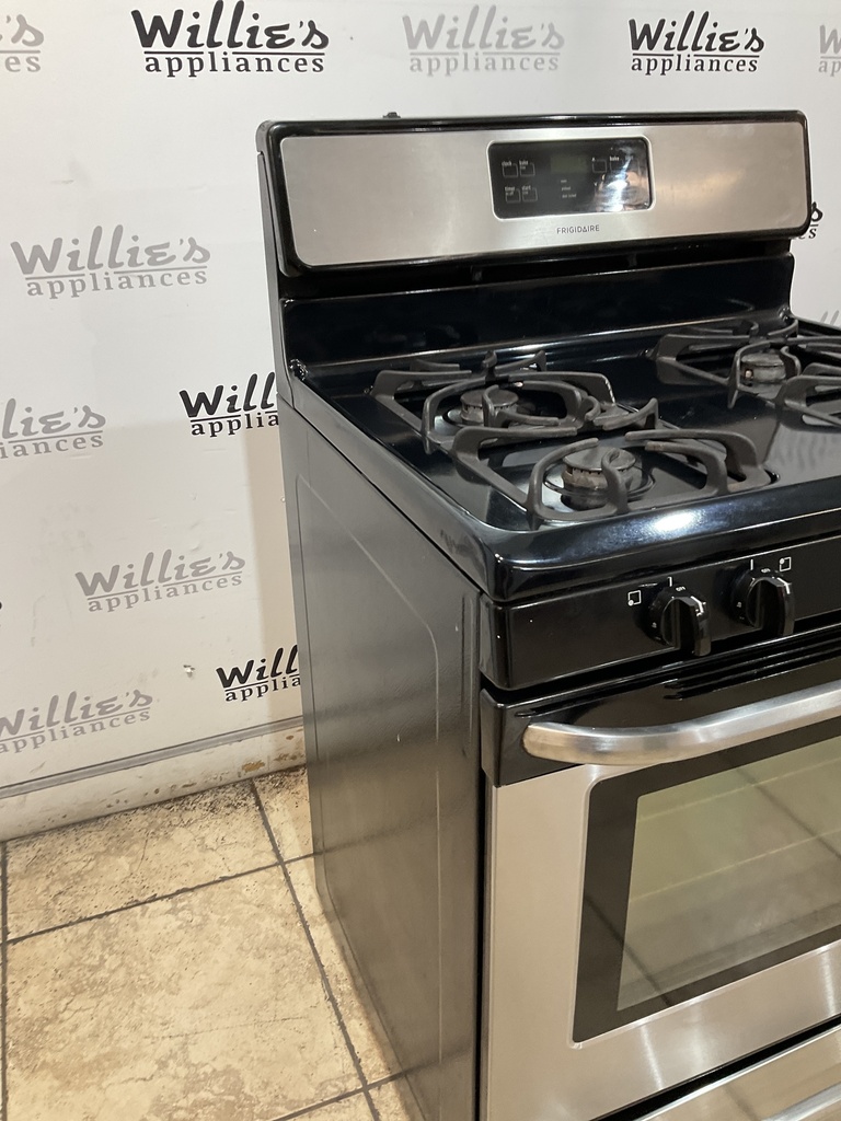 Frigidaire Used Natural Gas Stove 30inches (Stainless Steel) 