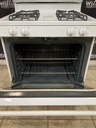 Ge Used Natural Gas Stove 30inches (White) 