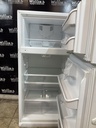 Frigidaire Used Refrigerator Top and Bottom 30x65 1/2” (White) 