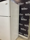 Frigidaire Used Refrigerator Top and Bottom 30x65 1/2” (White) 