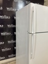 Ge Used Refrigerator Top and Bottom 28x64 1/2” (White) 