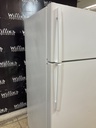 Ge Used Refrigerator Top and Bottom 29x64 1/2” (White) 