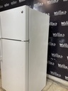 Ge Used Refrigerator Top and Bottom 29x64 1/2” (White) 