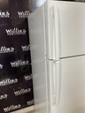 Ge Used Refrigerator Top and Bottom 28x66 1/2 ( White) 