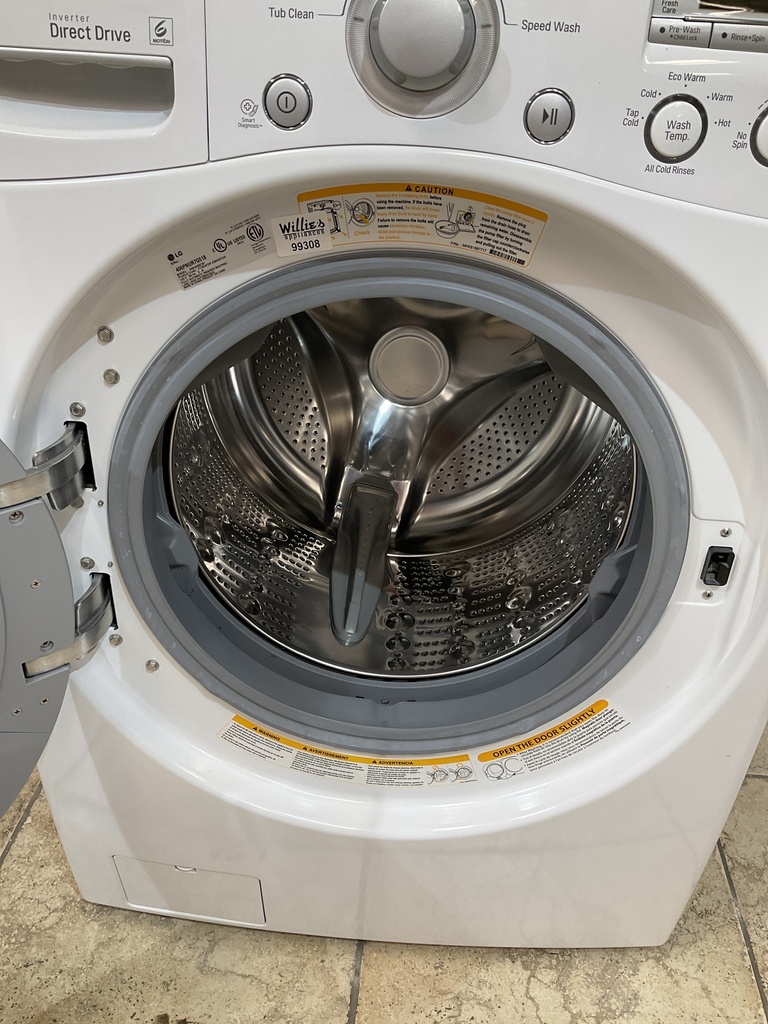 Lg Used Washer Front-load 27inches (White) 