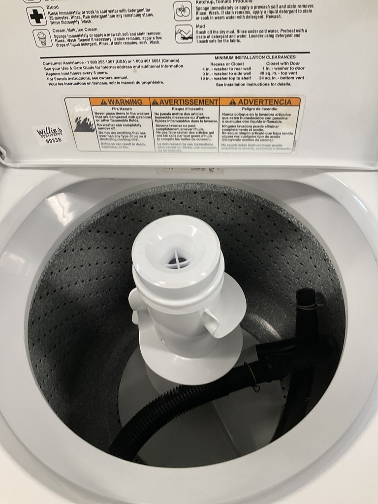 Whirlpool Used Washer Top-load 27inches 
