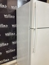 Ge Used Refrigerator Top and Bottom 28x66 1/2” (White) 