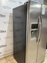 Frigidaire Used Refrigerator Side by Side 34x69 1/2” (Stainless Steel) 