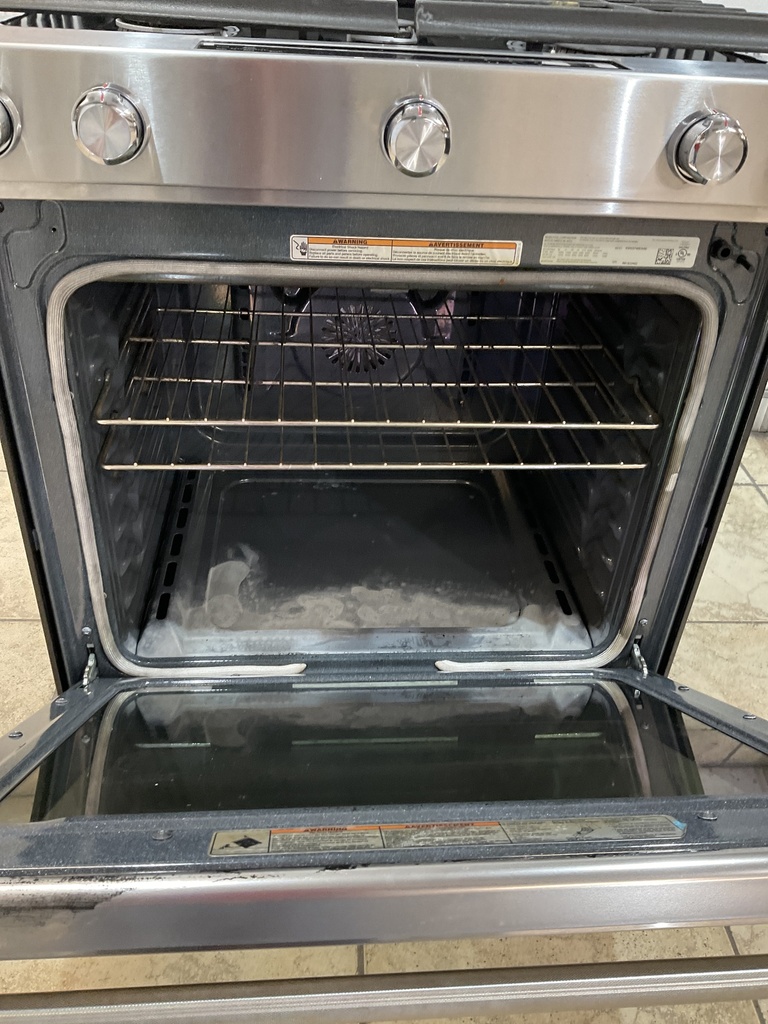 KitchenAid Used Natural Gas Stove 30inches (Stainless Steel) 