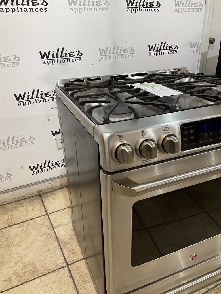 Ge Used Natural Gs Stove 30inches (Stainless Steel) 