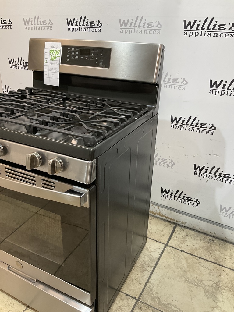 Ge Used Natural Gas Stove 30inches (Stainless Steel) 