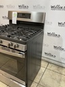 Ge Used Natural Gas Stove 30inches (Stainless Steel) 