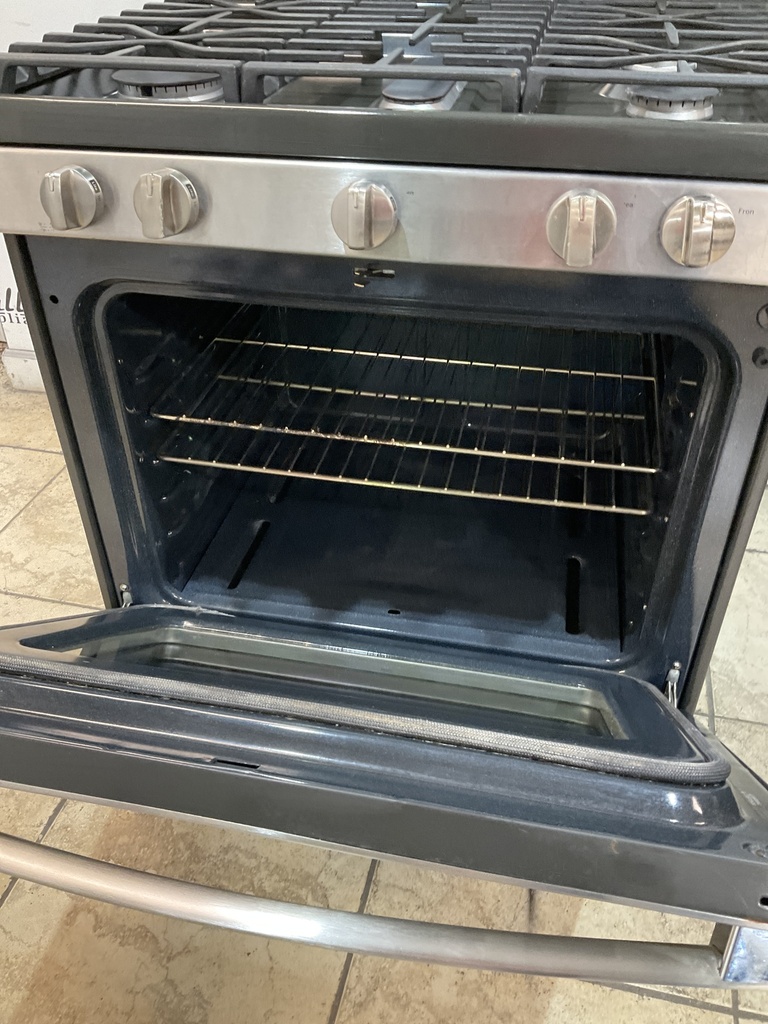 Ge Used Natural Gas Stove 30inches (Stainless Steel) 
