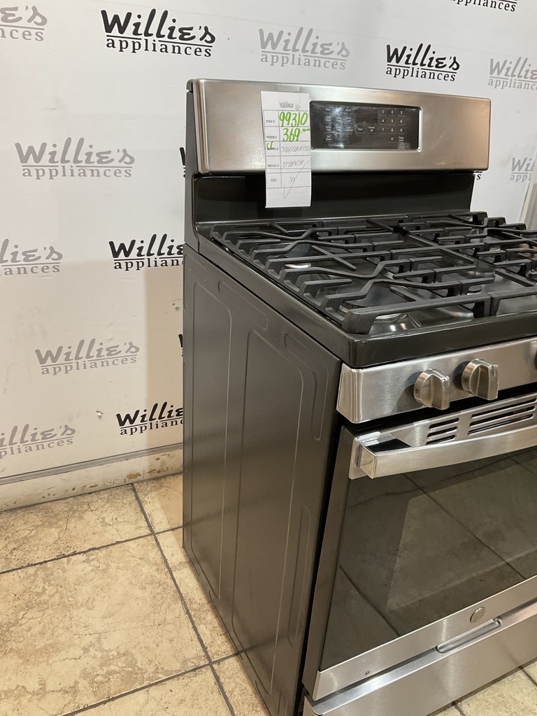 Ge Used Natural Gas Stove 30inches (Stainless Steel) 
