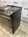Ge Used Electric Stove 220volts (40/60 AMP) 30inches {3 prong} (Stainless Steel) 