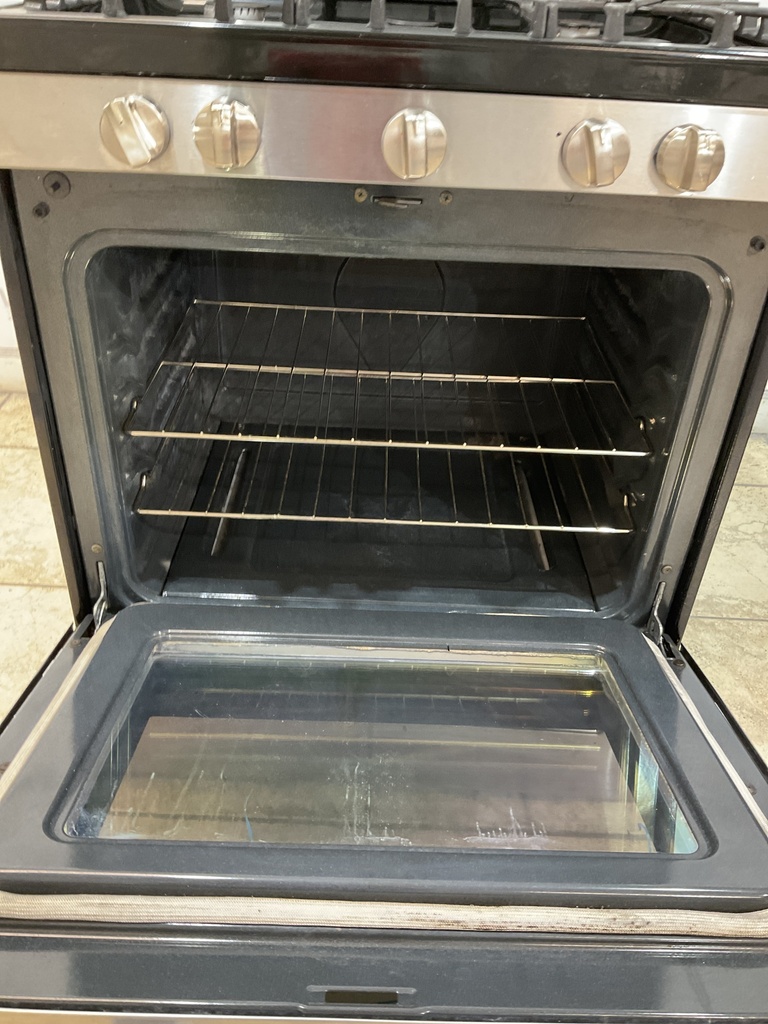 Frigidaire Used Natural Gas Stove 30inches (Stainless Steel) 