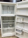 Frigidaire Used Refrigerator Top and Bottom 30x65 1/2” (White) 