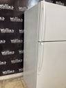 Frigidaire Used Refrigerator Top and Bottom 30x65 1/2” (White) 