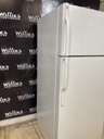 Ge Used Refrigerator Top and Bottom 28x67 (White) 