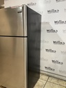 Frigidaire Used Refrigerator Top and Bottom “Garage Kit Installed” 30x65 1/2’ (Stainless Steel) 