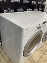 Lg Used Electric Set Washer/Dryer Front-load 220volts (30 AMP) 27inches {3 prong} (White) 