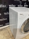 Whirlpool Used Electric Dryer 220volts (30 AMP) 27inches {4 prong} (White) 