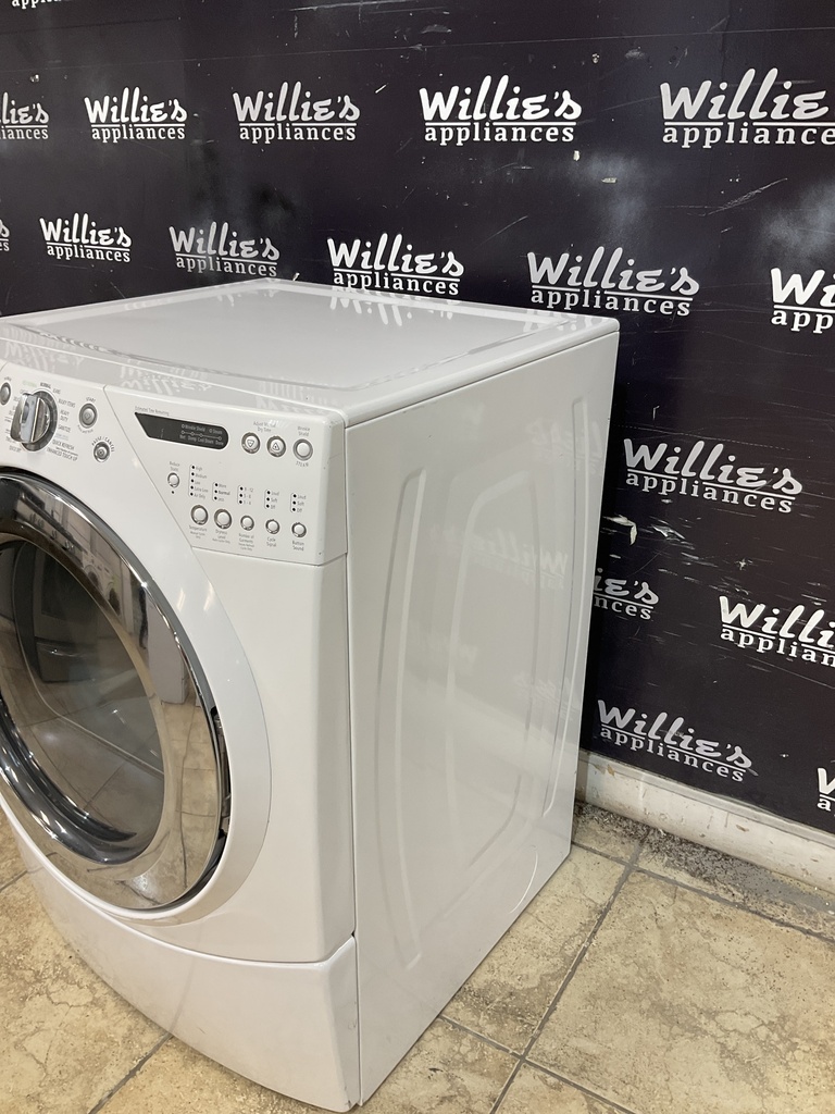 Whirlpool Used Electric Dryer 220volts (30 AMP) 27inches {4 prong} (White) 