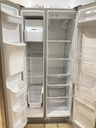 Frigidaire Used Refrigerator Side by Side 33 1/2” x 68 1/2” (Stainless Steel) 