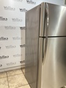 Frigidaire Used Refrigerator Top and Bottom 30x66 (Stainless Steel) 