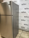 Frigidaire Used Refrigerator Top and Bottom 30x66 (Stainless Steel) 
