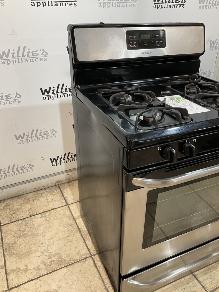Frigidaire Used Natural Gas Stove 30inches (Stainless Steel) 