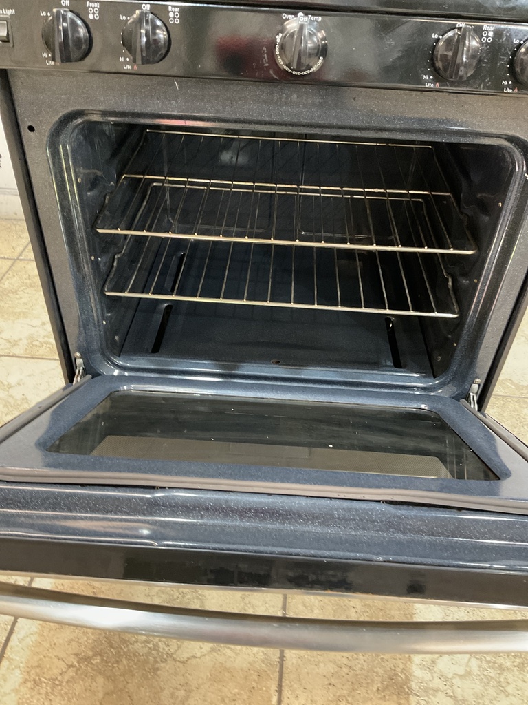Ge Used Natural Gas Stove 30inches (Stainless Steel) 